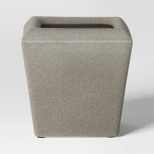 7.87" Square Planter Pot - Charcoal Gray Ceramic‎ -Threshold Studio McGee